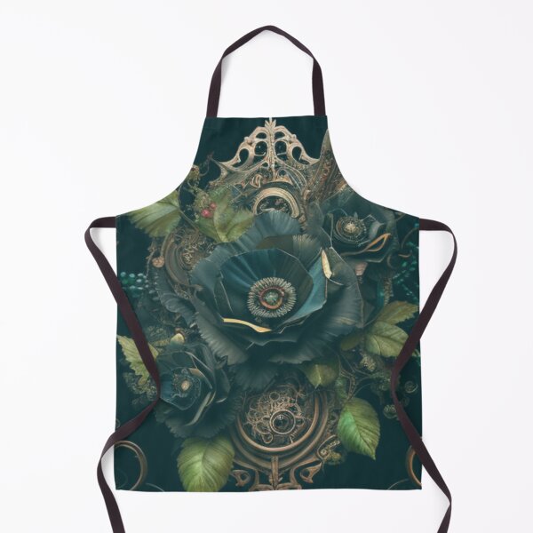 Item preview, Light Gothic Steampunk Wicked Deviant Flower Collage By Brandon Cable designed and sold by BrandonArtWorld.