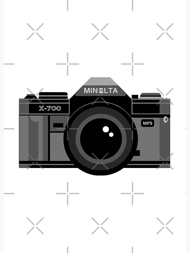 Appareil Photo Argentique Minolta X-700 Avec Accessoires - Noir