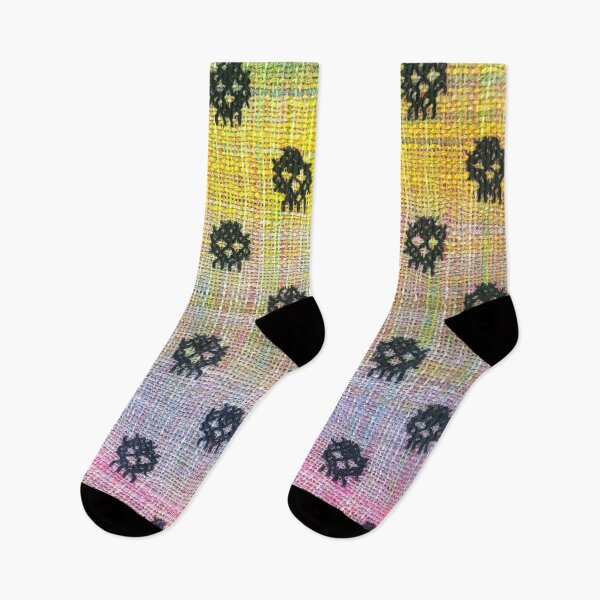 Item preview, Handwoven fabric- spoopy designed and sold by woolydevdev.