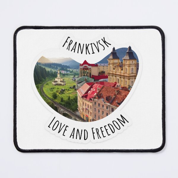 Item preview, Frankivsk Love and Freedom Sticker designed and sold by zefirdsgn.