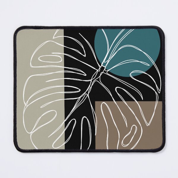 Item preview, Tropical Monstera leaf on shapes designed and sold by EricaHarwig.