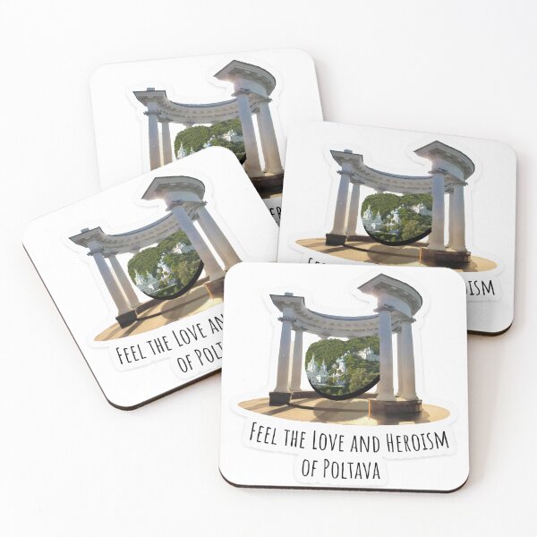 Item preview, Feel the Love and Heroism of Poltava Sticker designed and sold by zefirdsgn.