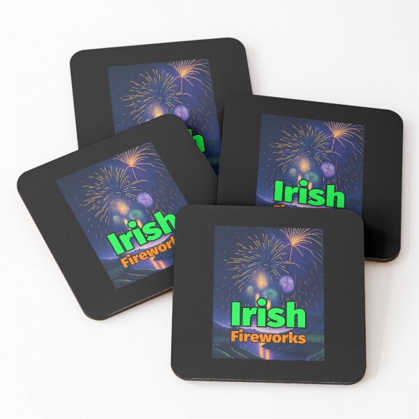Item preview, Irish Fireworks Pastel Painting River Mountains designed and sold by IrishPOD.