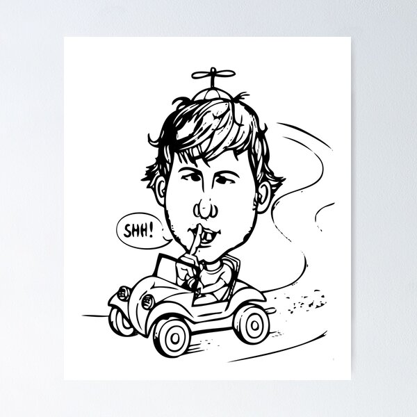 Item preview, Rude Man Who Shushes, Please Call designed and sold by BAKED SLOTH.