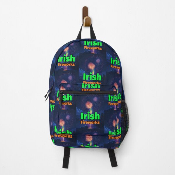 Item preview, Irish Fireworks Pastel Painting River Rocks Mountains designed and sold by IrishPOD.