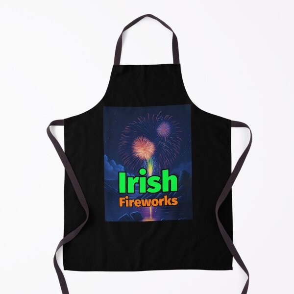 Item preview, Irish Fireworks Pastel Painting River Rocks Mountains designed and sold by IrishPOD.