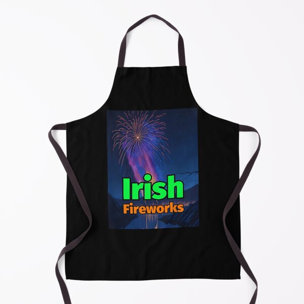 Item preview, Irish Fireworks Pastel Painting River Sky Mountains designed and sold by IrishPOD.