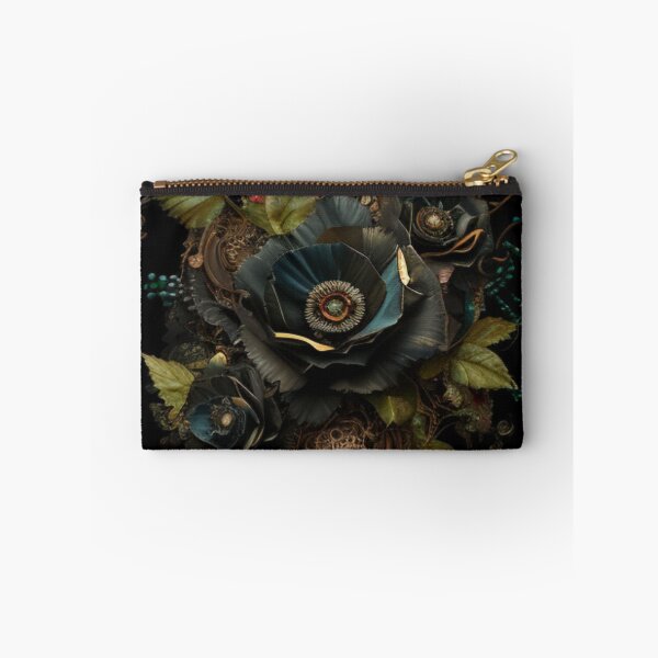 Item preview, Gothic Wicked Deviant Steampunk Art Flower Collage By Brandon Cable designed and sold by BrandonArtWorld.