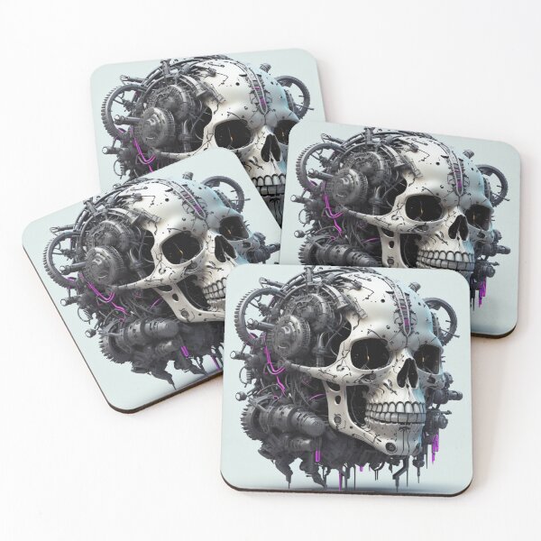 Artikelvorschau, #6 Cyber-Totenkopf-Design entworfen und verkauft von shadowartsss.