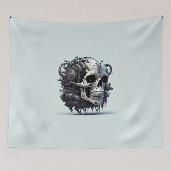 Item preview, #6 Cyber skull design designed and sold by shadowartsss.