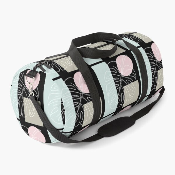 Item preview, Tropical Monstera leaf on pastel shapes designed and sold by EricaHarwig.