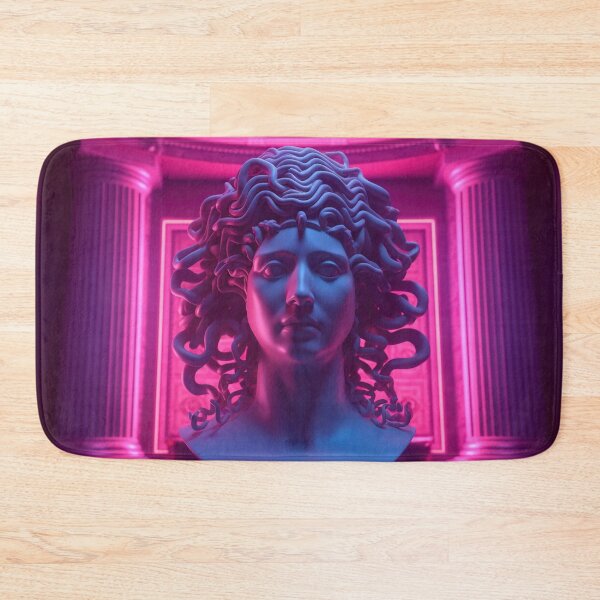 Item preview, Synthwave Sirens: A Vaporwave Encounter with Medusa designed and sold by Mullet Monkey.