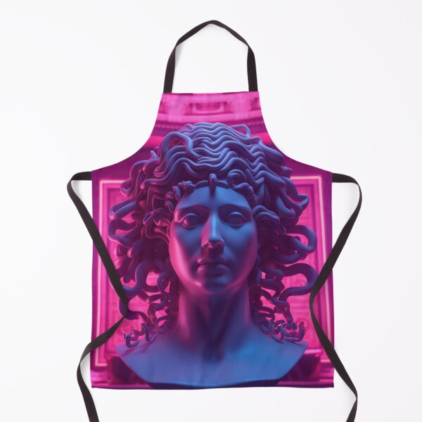 Item preview, Synthwave Sirens: A Vaporwave Encounter with Medusa designed and sold by Mullet Monkey.