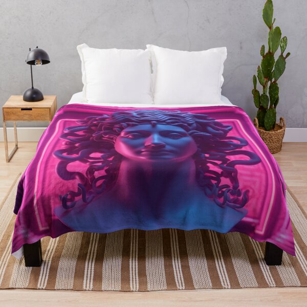 Item preview, Synthwave Sirens: A Vaporwave Encounter with Medusa designed and sold by Mullet Monkey.