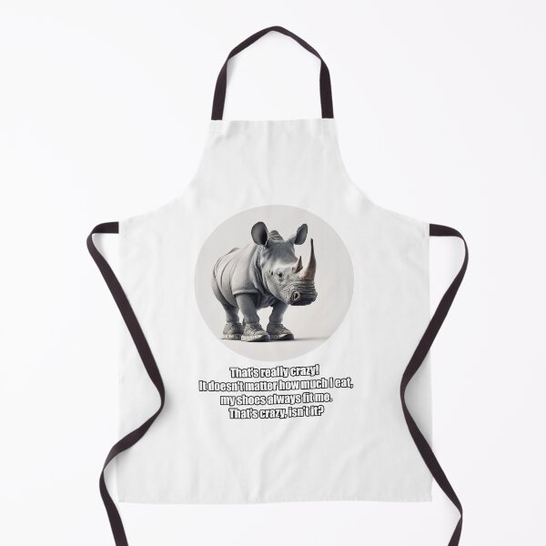 Item preview, Rhinoceros (rhinoceros) with sneakers designed and sold by hhh-art.