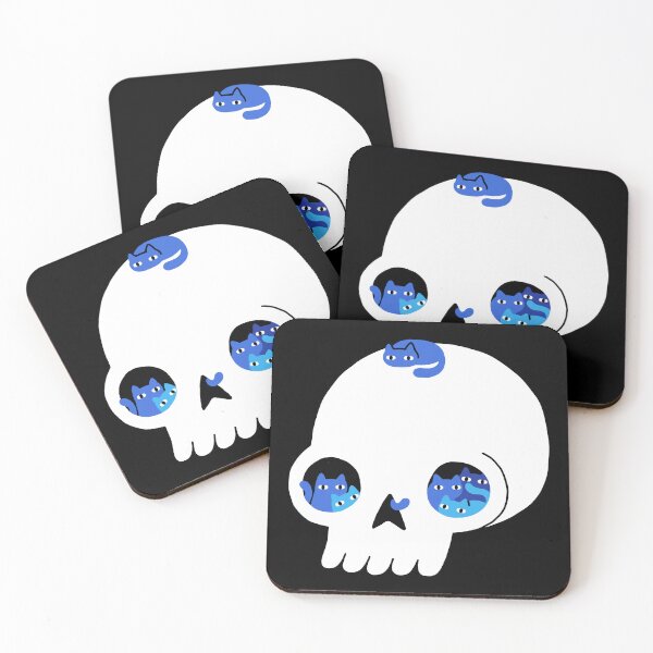 Item preview, Skull Full of Cats designed and sold by obinsun.
