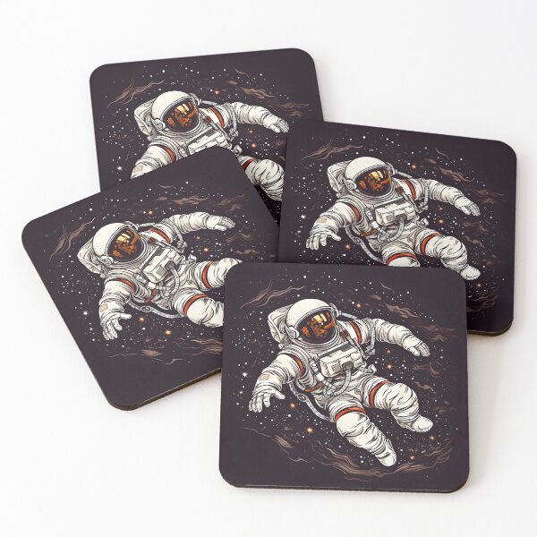 Item preview, Cosmic Explorer - Astronaut in Space Sticker/Magnet designed and sold by ColorStudioArt.