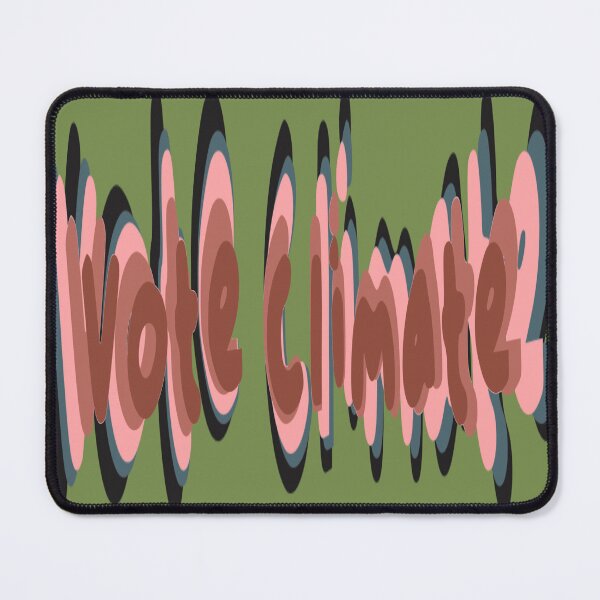 Item preview, Vote Climate Text in Peach Tones - Activist designed and sold by jolabrese.