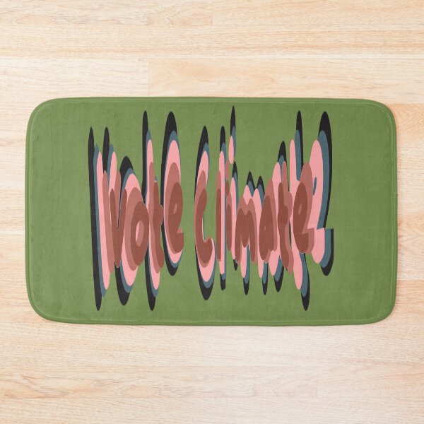 Item preview, Vote Climate Text in Peach Tones - Activist designed and sold by jolabrese.