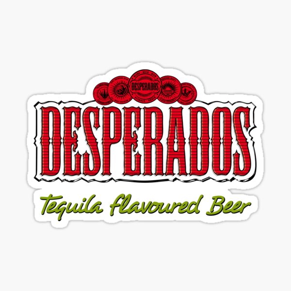 Desperados Beer Bottle Decal - Pro Sport Stickers