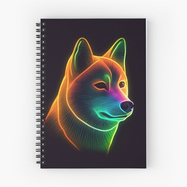 Item preview, Doge Unleashed: The Ultimate Neon Party Pup! designed and sold by ZDP-ART.