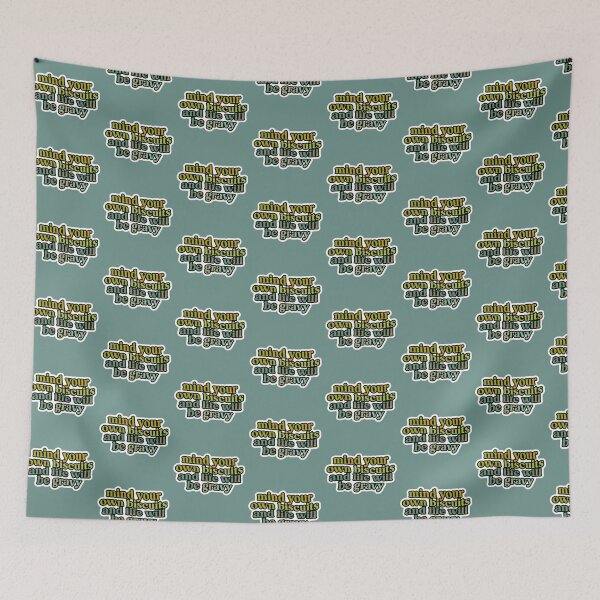 Item preview, Mind Your Own Biscuits and Life Will Be Gravy designed and sold by KnottyDottie1.