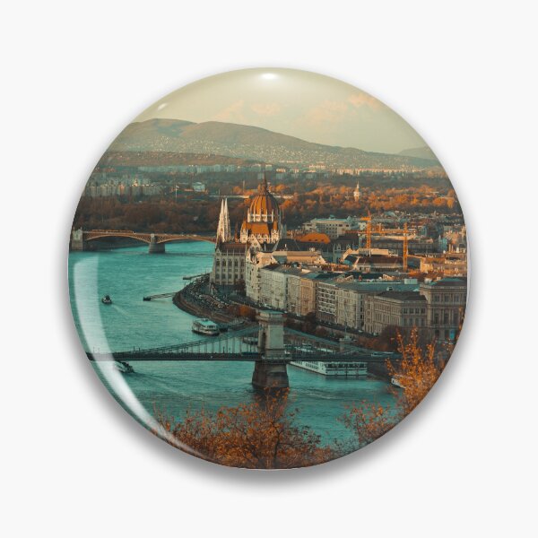 Item preview, Budapest poster, travel wall art Hungary designed and sold by PanenkaPrints.