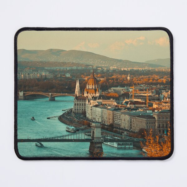 Item preview, Budapest poster, travel wall art Hungary designed and sold by PanenkaPrints.