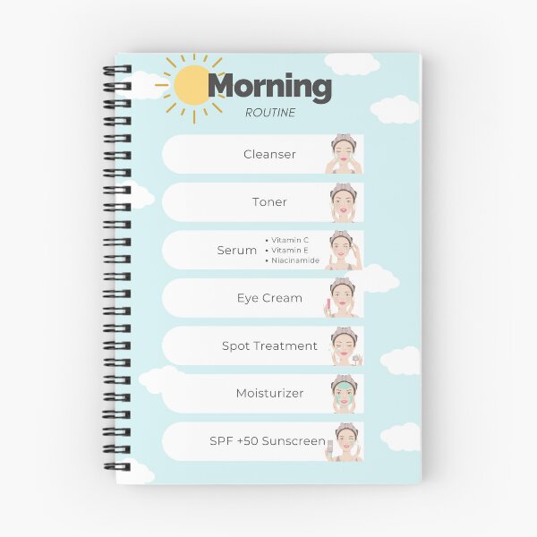 Item preview, Morning Routine Skincare 101 designed and sold by Pineapple-Girl.