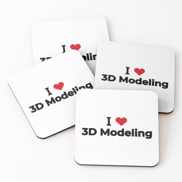 Item preview, I love 3D Modeling designed and sold by Moyanana.