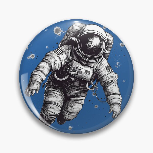 Item preview, Cosmic Explorer - Astronaut in Space Sticker/Magnet designed and sold by ColorStudioArt.