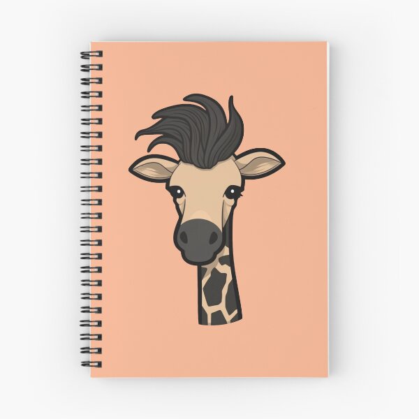 Item preview, Adorable cute, funny giraffe - Combing the giraffe / twiddling your thumbs designed and sold by mliotard.