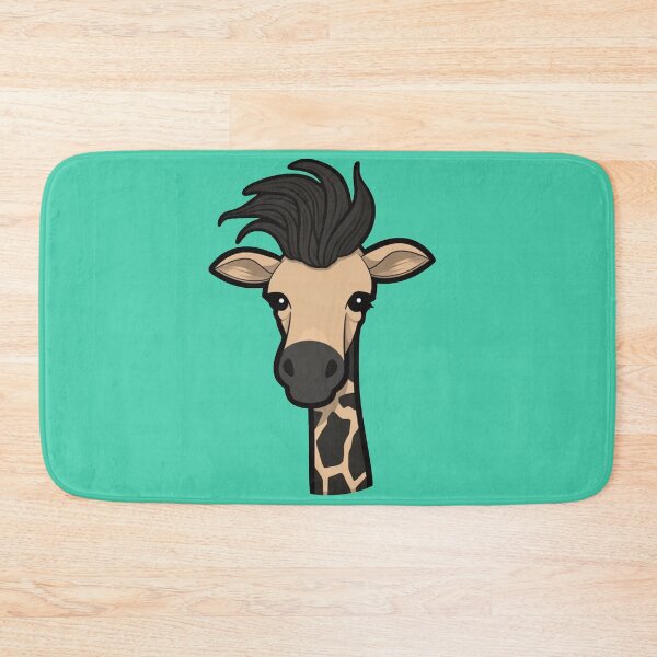 Item preview, Adorable cute, funny giraffe - Combing the giraffe / twiddling your thumbs designed and sold by mliotard.