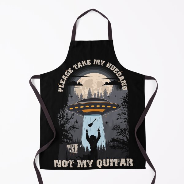 Item preview, Please take my husband not my quitar Funny UFO quote  designed and sold by HomeCoquette.