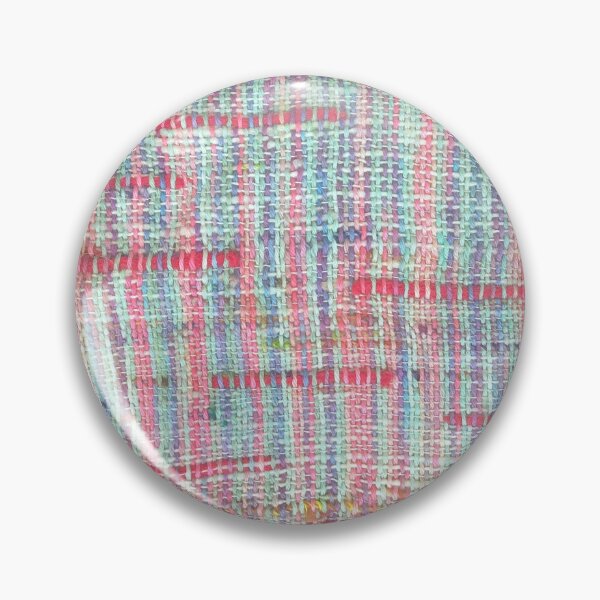 Item preview, Handwoven Fabric- melted popsicle designed and sold by woolydevdev.