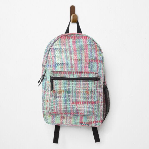 Item preview, Handwoven Fabric- melted popsicle designed and sold by woolydevdev.