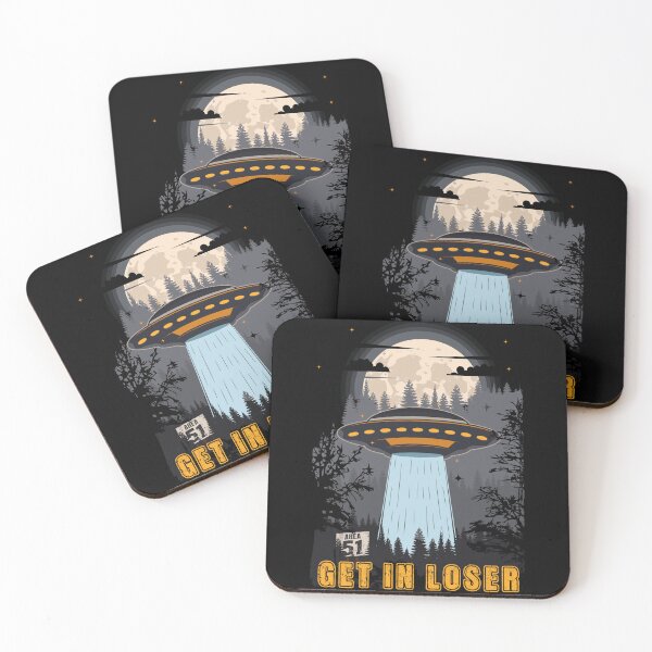 Item preview, Funny UFO quote Get in loser designed and sold by HomeCoquette.