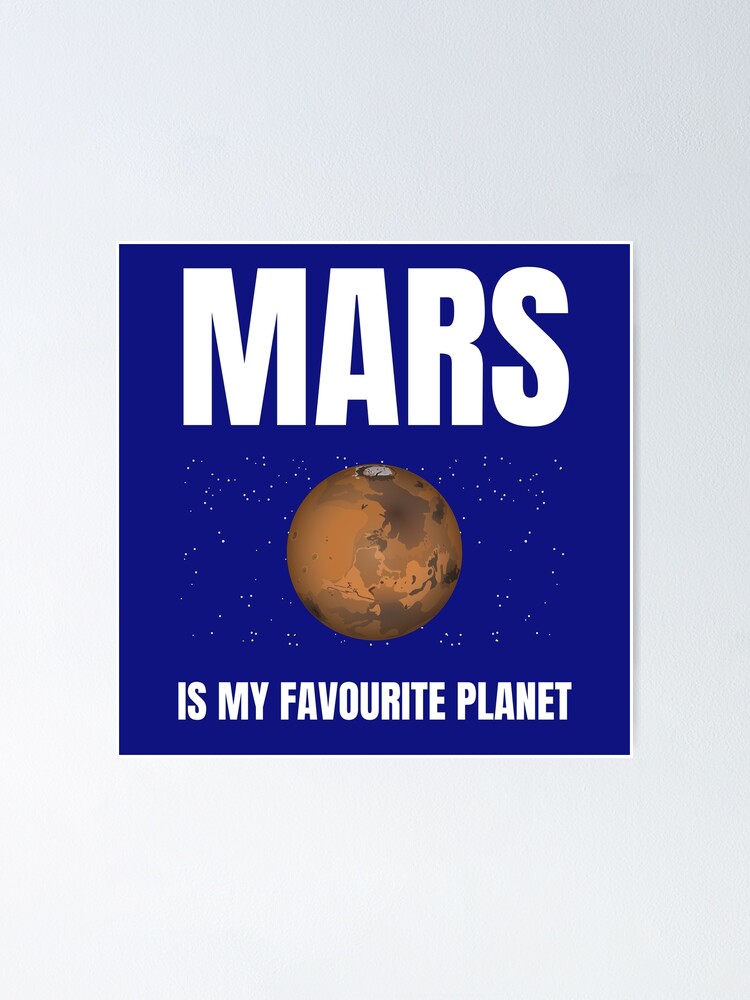 Mars is my favourite planet