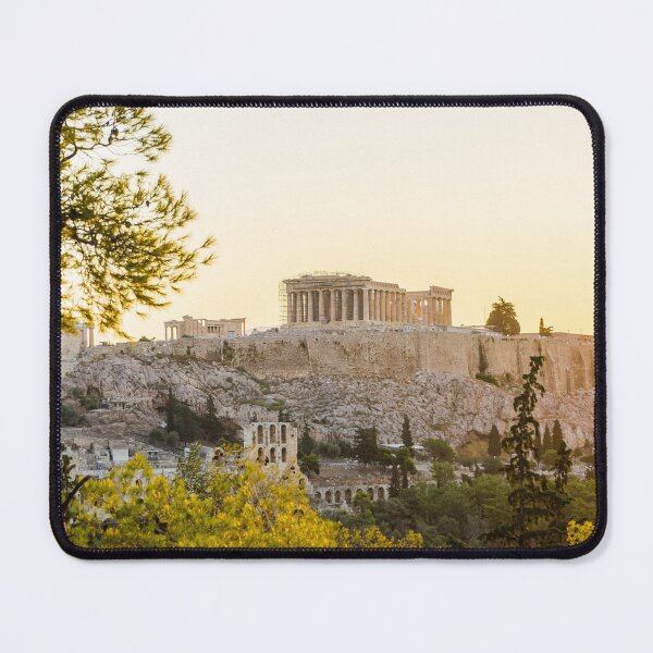 Item preview, Athens poster, travel wall art Greece designed and sold by PanenkaPrints.