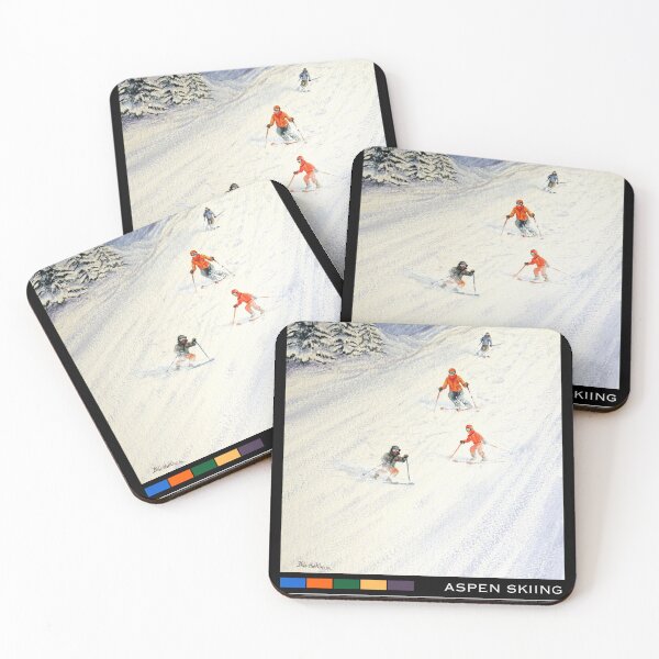 Item preview, Skiing Family On The Slopes Poster designed and sold by William Holkham.