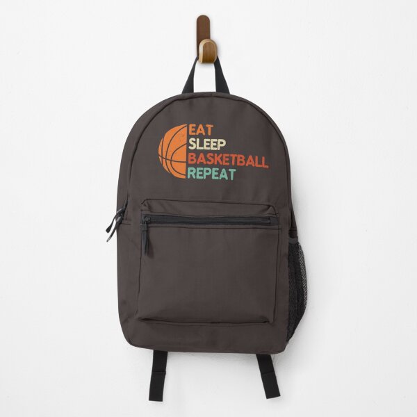 Item preview, Eat Sleep Basketball Repeat Retro Vintage designed and sold by Colorful Designs.