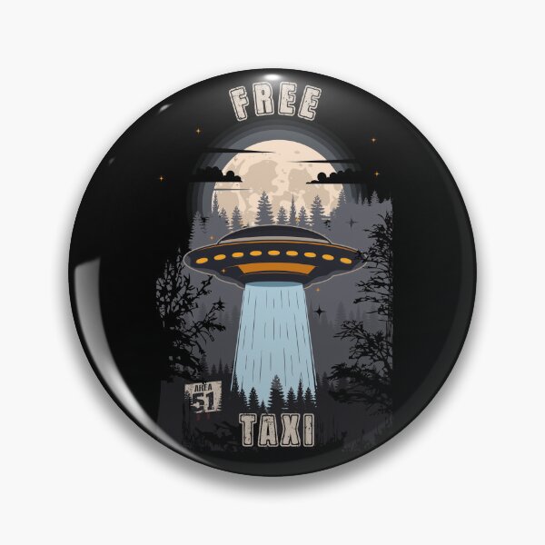 Item preview, Funny UFO quote free taxi designed and sold by HomeCoquette.