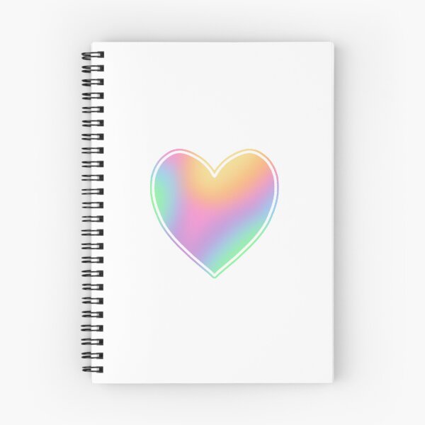 Item preview, Pastel Rainbow Gradient Heart designed and sold by Whoopsidoodle.