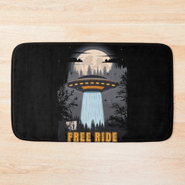 Item preview, Funny UFO quote Free ride designed and sold by HomeCoquette.