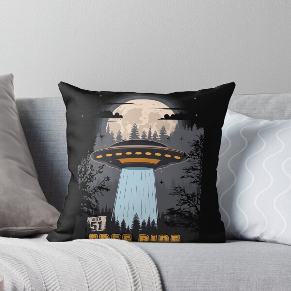 Item preview, Funny UFO quote Free ride designed and sold by HomeCoquette.