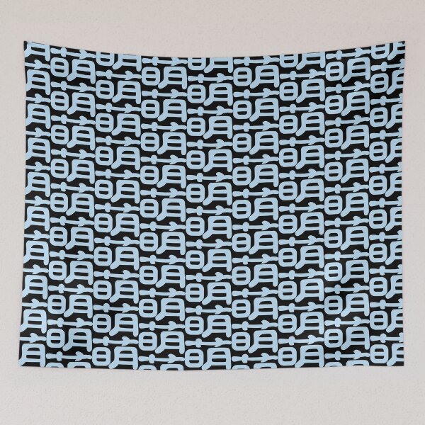 Item preview, Meng, Kawaii Cute in Chinese Baby Blue Word in Black designed and sold by Moyanana.