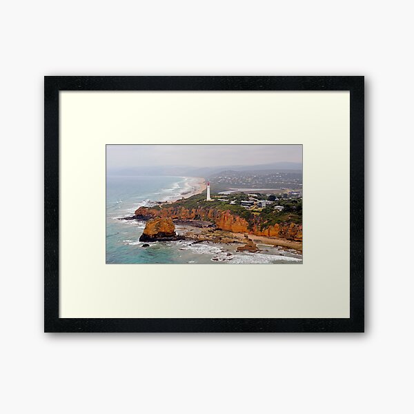 Split Point Lighthouse, Aireys Inlet 130106 SPLab Framed Art Print