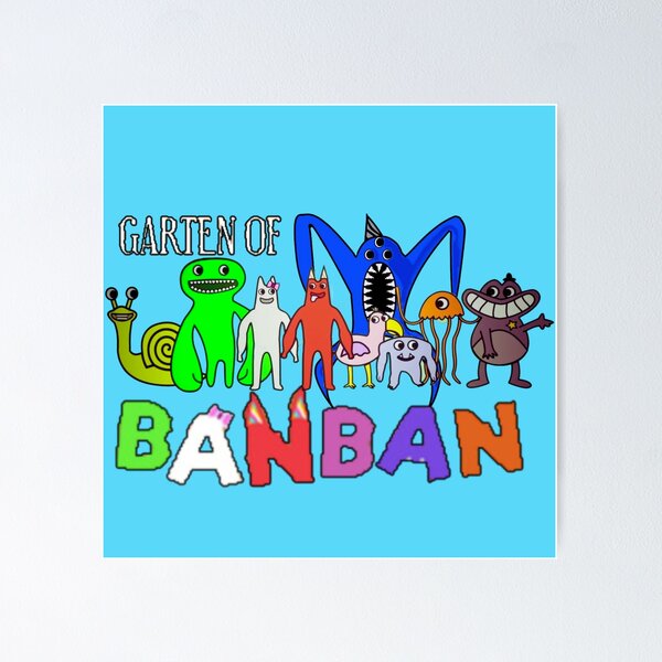 Nab Nab. Garten of Banban Logo and Characters. Horror games 2023. Magnet  for Sale by DepriestJaidah