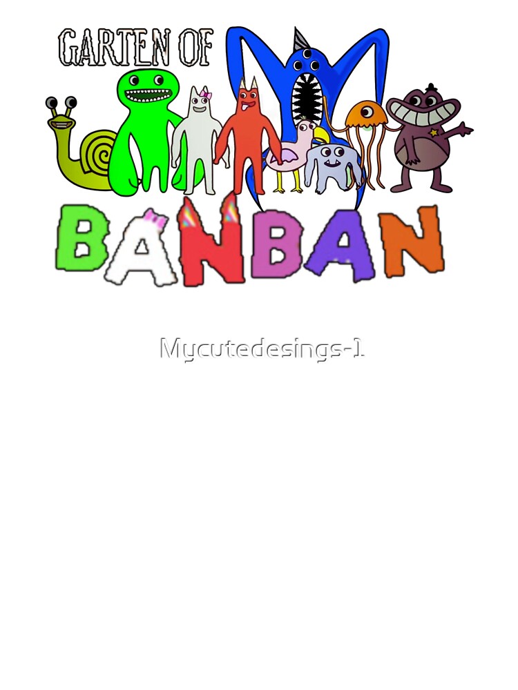 Nabnab. Nab Nab. Garten of Banban Logo and Characters. Horror games  2023.green. Halloween Poster for Sale by Mycutedesings-1