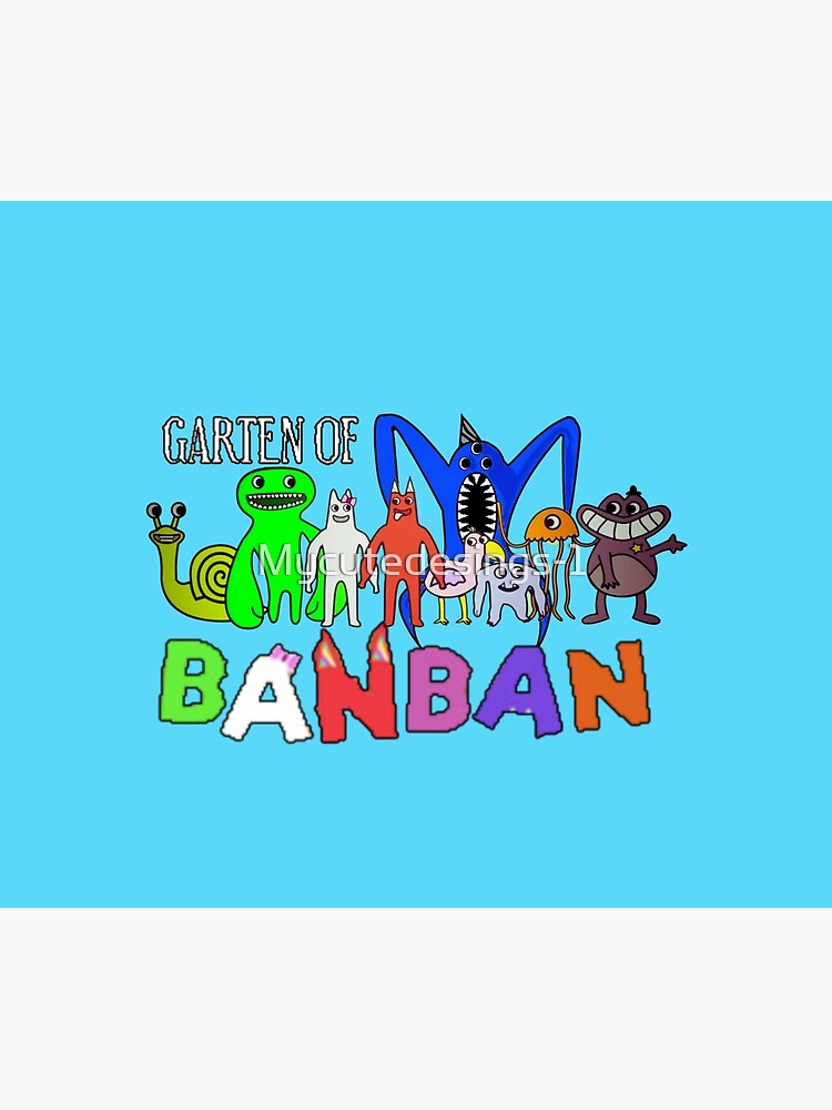 Garten of Banban Logo and Characters. Horror games 2023. Halloween